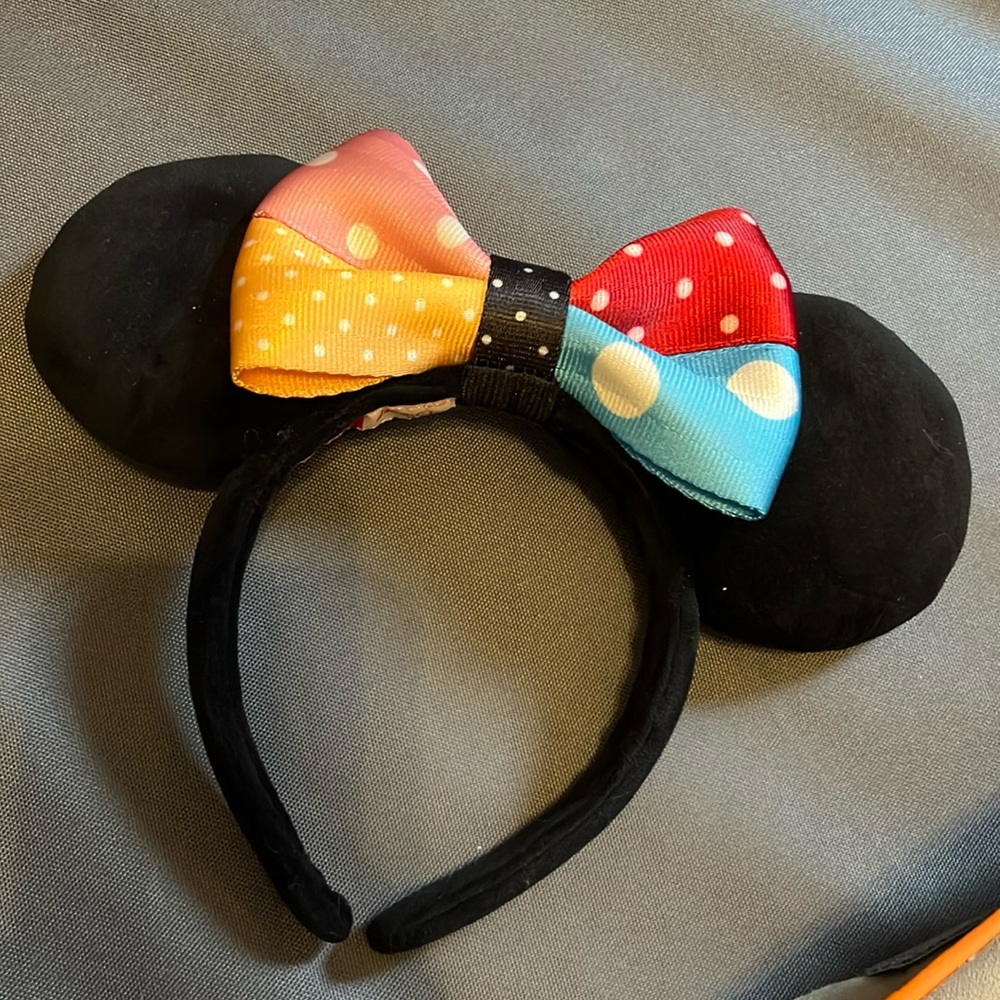 Harveys Minnie Mouse Lots of Dots ears